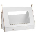 Tipi lit maison 90x200 cm pin