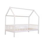 Lit cabane pour enfant 190x90cm blanc marceau