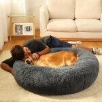 Lit pour chien moelleux?deluxe panier chien?rond?pour chien grande taille??deluxe panier pour animal ... Lit pour chien moelleux?deluxe panier chien?rond?pour chien grande taille??deluxe panier pour animal ...