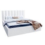 Lit coffre colorado 160x200 - sommier inclus blanc Lit coffre colorado 160x200 - sommier inclus blanc