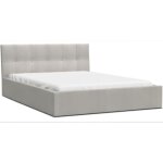 Lit coffre rino 160 x 200 cm - sommier inclus crme