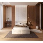 Lit coffre tesia 120x200 - sommier inclus crme