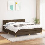 Lit complet - maison exclusive - 180 x 200 cm - sommier � lattes - matelas 20 cm ressorts ensach�s