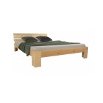 Lit double en bois futon