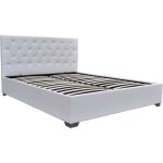 Lit double avec coffre tino - 160 × 200 cm - blanc Lit double avec coffre tino - 160 × 200 cm - blanc