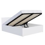 Lit panama 140x200 + coffre - sommier inclus blanc Lit panama 140x200 + coffre - sommier inclus blanc