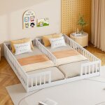 Lit enfant 2x 90 x 200 cm avec barri�res de s�curit� evryae