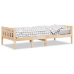 Lit pour enfants - pla - 90x190 cm - bois de pin massif - sommier � lattes - 1 place