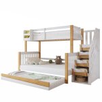 Lit mezzanine - cdisplay - 90x200&120 * 200cm - cadre de lit pour enfant