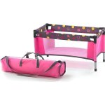 Lit parapluie pour poupee - dim. 54x31x32 cm - poupon max 50 cm