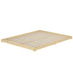 Lit en pin trs bas base idale pour combiner avec futon surface 160x200 cm v - 60. 47k - 16 [sommier ...