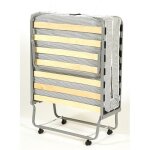 Lit pliant 80 collectivit� non feu - lit d?appoint ou r�gulier adulte mousse confort structure acier ...