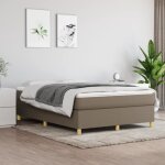 Chambre 140 x 190 cm sommier à ressorts de lit taupe 140x190 cm tissu996 Chambre 140 x 190 cm sommier à ressorts de lit taupe 140x190 cm tissu996
