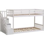 Lits superpos�s pour enfants 190x90cm blanc celestine