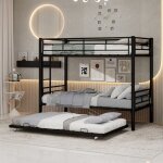 Lit superpos� m�tal convertible en 2 lits usage quotidien evryae