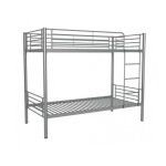 Lit superpos sparable mtal luna 1 + 1 90x190 cm sommier inclus