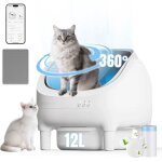 Liti�re chat autonettoyante ouvert en hautbac � liti�re pour chatapp contr�lexxl