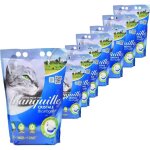 Liti�re pour chat cristale gel de silice et bicarbonite 4l - lot de 8