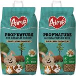 Liti�re propnature 10l pour petits animaux - granul�s de bois super absorbants - pour lapin cochon dinde ...