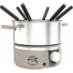 Little fondue meuuuh. . . ! appareil � fondue 6 personnes caquelon inox compatible induction 18 litres ...