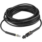 Liux 15m tuyau déboucheur flexible embout pour nettoyeur haute pression noir débouche Liux 15m tuyau déboucheur flexible embout pour nettoyeur haute pression noir débouche