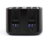 Livoo dod167n grille - pain - 4 fentes - noir