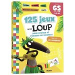 Livre - cahier de vacances 125 jeux avec loup pour rviser et samuser en vacances de la gs vers le cp ...