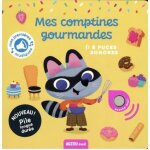 Livre tout - carton sonore - dame tartine - mes comptines gourmandes - 6 comptines - coute et danse ...