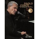 Livre de chansons - paolo conte - piano - vocal - guitar - 20 titres - noir