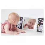 Livre chevalet miroir - taf toys - 12905 - blanc - 3 fa�ons de jouer - d�s la naissance