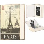 Livre coffre - fort en acier dissimul - livre de voyage
