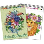 Livre de coloriage adulte num�rot� anti - stress 30 motifs animaux originaux en format a4 relaxation ...