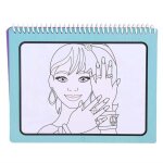 Livre de coloriage magique - tbest - spirale portable - stylo rempli deau - cologique - pour enfants ...