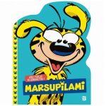 Livres dactivit�s - livre de gommettes marsupilami bleu (215x285cm)