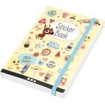 Livre dautocollants - 115 x 17 x 15 cm - blanc - enfant - mixte