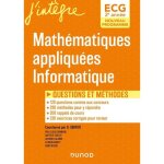 Livre - ecg 2 - mathmatiques appliques - questions types - prparation concours - tudiants 2e anne ...