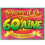 Livre dor - sud trading company - 60aine - anniversaire - adulte - mixte