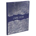 Livre d or japan 220 x 270 mm bleu