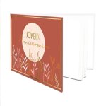 Livre dor - terracotta - joyeux anniversaire - 20 pages - mixte - 16x212 cm Livre dor - terracotta - joyeux anniversaire - 20 pages - mixte - 16x212 cm