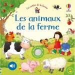 Livre sonore les animaux de la ferme - usborne - ds 6 mois - taplin sam - puces sonores
