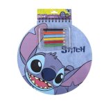 Livret de coloriage - cerda - stitch disney - avec stickers - crayons de couleur - 30x25 cm
