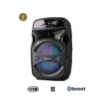 Enceinte portable - llx34 - bluetooth - karaok� - lumi�res rgb multicolores