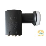 Lnb quad - gtsat - gt - qd40m - 4 dcodeurs - plage de frquences 10. 7 - 12. 75 ghz - protection pluie ...