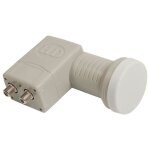 Lnb twin 2 double sorties independantes 0. 3 db tete satellite hd astra hotbird