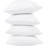 Lnt france lot de 4 coussins de garnissage 40 x 40 cm ultra gonflant coussin canap coussin  recouvrir ...