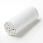 Lnt france - drap - housse 100% lin lavé - linge de maison - ourlet élastique (blanc 140x200 cm) Lnt france - drap - housse 100% lin lavé - linge de maison - ourlet élastique (blanc 140x200 cm)