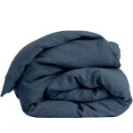 Lnt france - housse de couette 100% lin lav - linge de maison - housse de couette avec fermeture bouteille ...