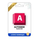 Logiciel - autodesk - autocad 2024 - licence officielle 3 ans - windows / mac - mises � jour incluses ...