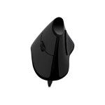 Souris verticale logilink ergonomic vertical - 5 boutons - usb - noir
