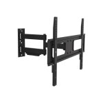 Montage mural tv lcd - logilink - acier press  froid - 37 - 70 - fixe - noir